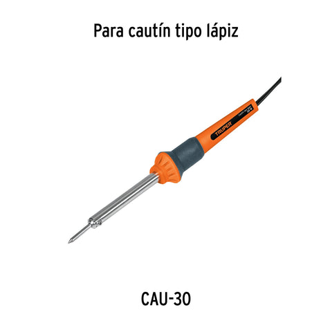 Blíster con 2 puntas de repuesto p/cautín tipo lápiz CAU-30 | R-CAU-30 | 17552