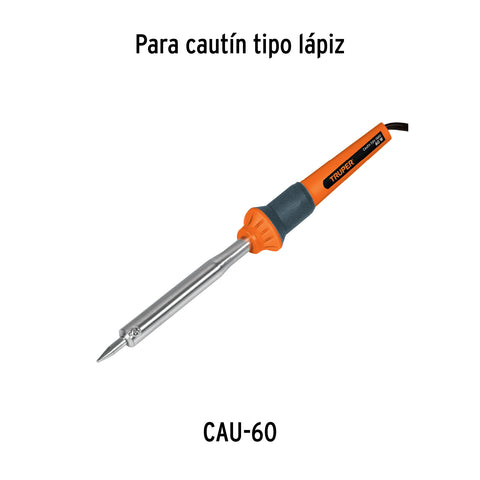 Blíster con 3 puntas de repuesto p/cautín tipo lápiz CAU-60 | R-CAU-60 | 17557