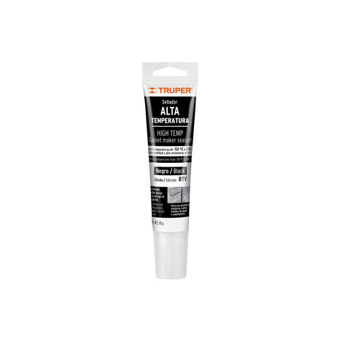 Sellador de silicón negro para altas temperaturas, 85 g | ALTE-N | 17567
