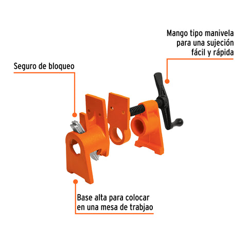 Sargento de tubo 3/4', Truper | ST | 17740