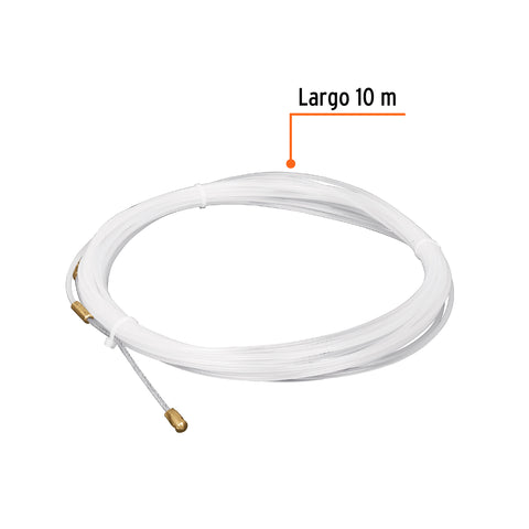Guía de nylon de 10 m para cable, Truper | GNY-10 | 17755