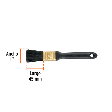 Brocha profesional de 1' mango de plástico, Truper Expert | BRT-1X | 17860