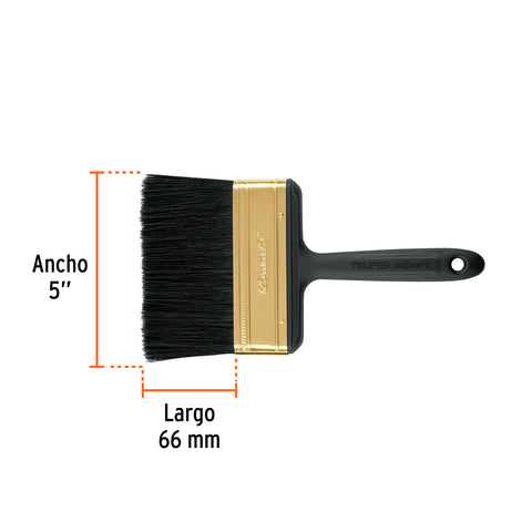 Brocha profesional de 5' mango de plástico, Truper Expert | BRT-5X | 17866