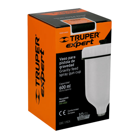 Vaso plástico de repuesto para PIPI-440X/420X, TRUPER EXPERT | VASO-440X | 17937