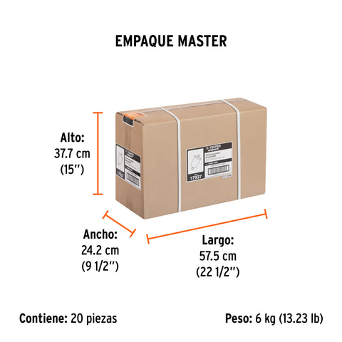 Vaso plástico de repuesto para PIPI-440X/420X, TRUPER EXPERT | VASO-440X | 17937