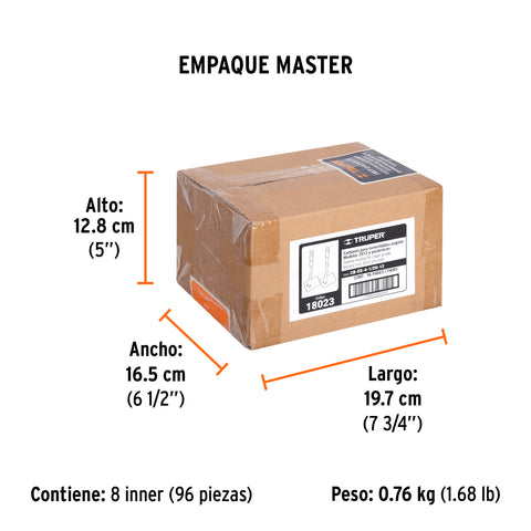 Bolsa con 2 carbones de repuesto para ESMA-4-1/2N, TRUPER | CB-ES-4-1/2N-12 | 18023