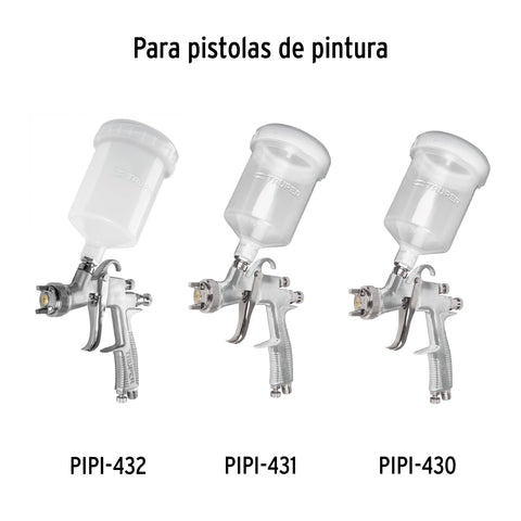Vaso plástico de repuesto para PIPI-430/431/432, TRUPER | VASO-430 | 18066