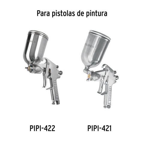 Vaso aluminio de repuesto para PIPI-411/420/421/422, TRUPER | VASO-420 | 18067