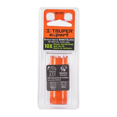 Brocasierra bimetálica 7/8', Truper Expert | COBI-7/8 | 18087