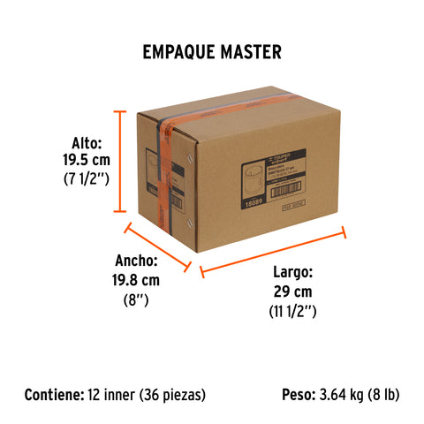 Brocasierra bimetálica 1-1/16', Truper Expert | COBI-1-1/16 | 18089