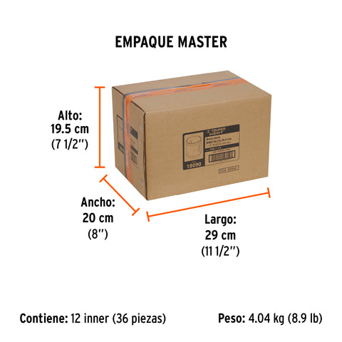 Brocasierra bimetálica 1-1/8', Truper Expert | COBI-1-1/8 | 18090