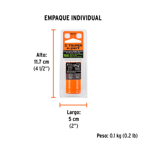 Brocasierra bimetálica 1-3/16', Truper Expert | COBI-1-3/16 | 18091