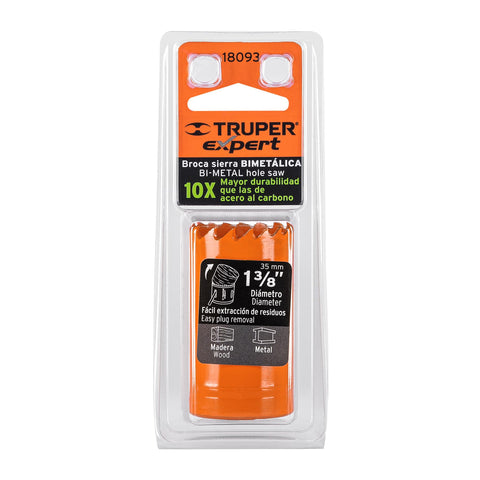 Brocasierra bimetálica 1-3/8', Truper Expert | COBI-1-3/8 | 18093
