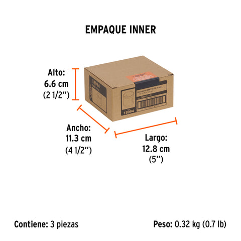 Brocasierra bimetálica 1-1/2', Truper Expert | COBI-1-1/2 | 18094