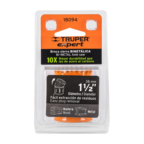 Brocasierra bimetálica 1-1/2', Truper Expert | COBI-1-1/2 | 18094