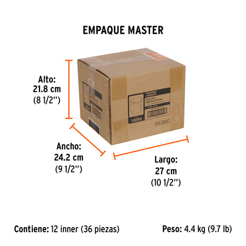 Brocasierra bimetálica 1-9/16', Truper Expert | COBI-1-9/16 | 18095