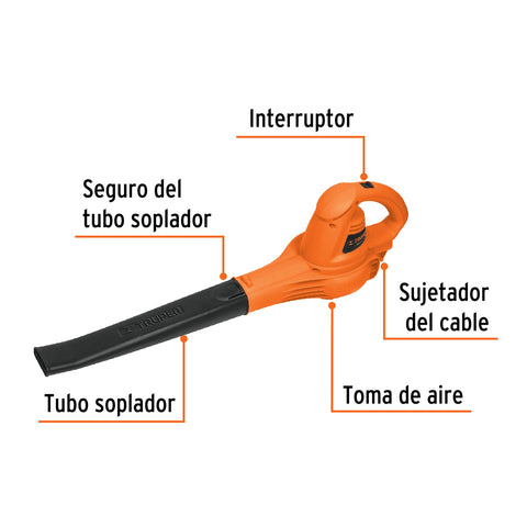 Sopladora eléctrica de 960 W, Truper | SOPLA-960 | 18145