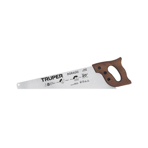 Serrucho 20' Dorado, 8 DPP, Truper | STD-20 | 18168