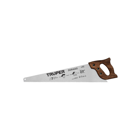 Serrucho 22' Dorado, 7 DPP, Truper | STD-22 | 18169