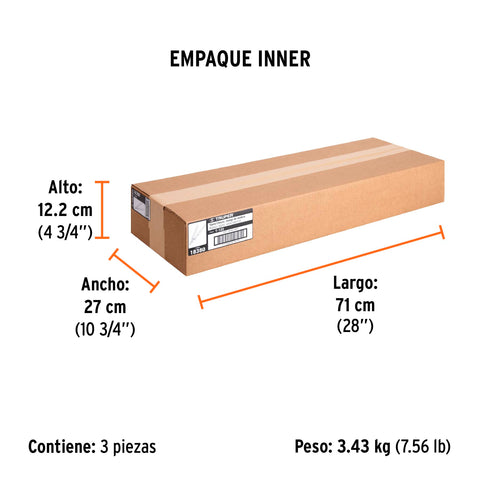Tijera para ramas 70 cm, Classic, mgos de madera, TRUPER | T-122 | 18380