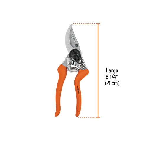 Tijera para poda 8' de aluminio cuchilla de paso, Truper | T-45 | 18453