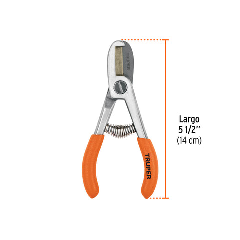 Tijera forjada para poda 5-1/2', aguacatera, Truper | T-65 | 18459