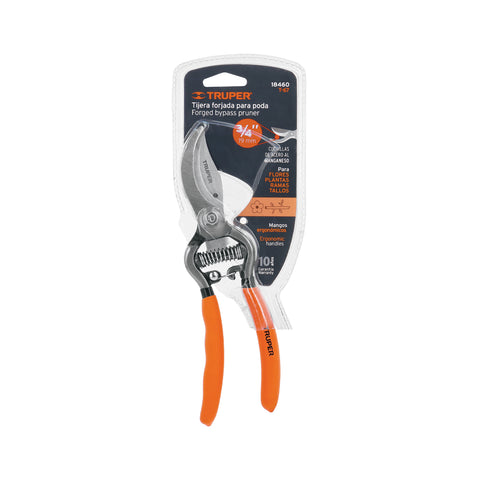 Tijera forjada para poda 8-1/2' para jardinería, TRUPER | T-67 | 18460