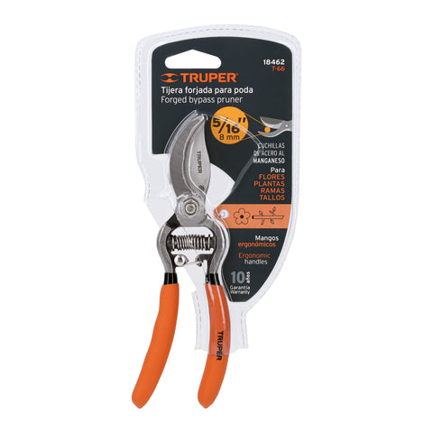 Tijera forjada para poda 6 1/2' para jardinería, TRUPER | T-66 | 18462