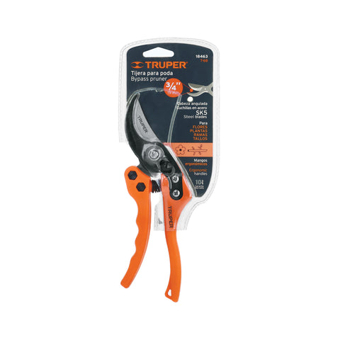 Tijera para poda 8' de nylon con cuchillas acero SK5, Truper | T-68 | 18463