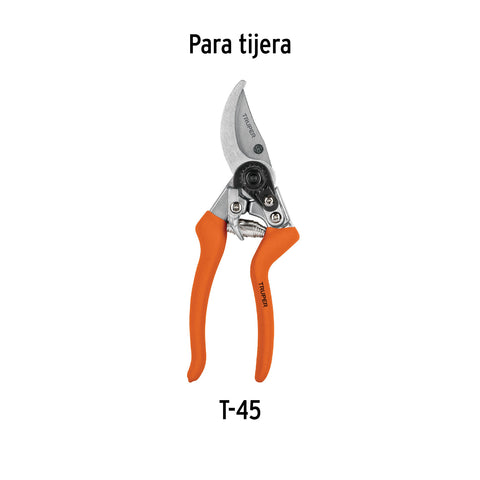 Cuchilla y resorte de repuesto para T-45, TRUPER | REP-T45-2 | 18464