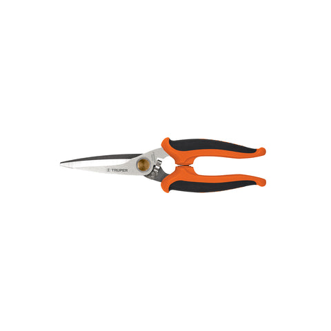 Tijera 8' multiusos de acero inox, mgo Comfort Grip, TRUPER | TIMU-8 | 18493