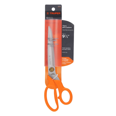 Tijera 9-1/2' de acero inoxidable para costura, TRUPER | TICO-9 | 18495