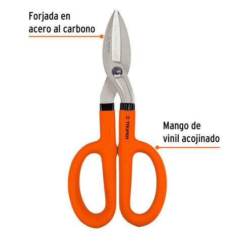 Tijera para hojalatero 10', Truper | TH-10 | 18501