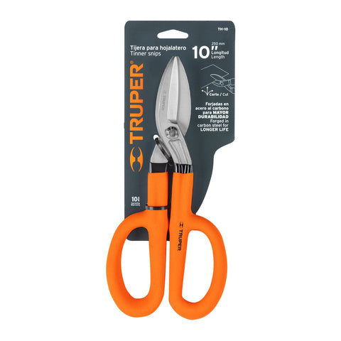 Tijera para hojalatero 10', Truper | TH-10 | 18501