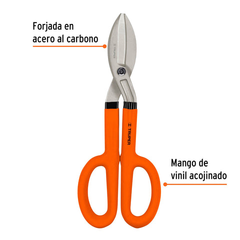 Tijera para hojalatero 12', Truper | TH-12 | 18502