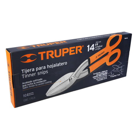 Tijera para hojalatero 14', Truper | TH-14 | 18503