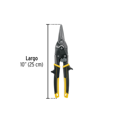 Tijera de aviación 10' corte recto, Truper | TAV-R | 18531