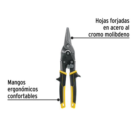 Tijera de aviación 10' corte recto, Truper | TAV-R | 18531