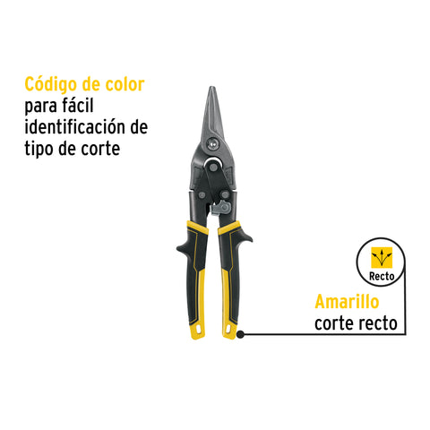 Tijera de aviación 10' corte recto, Truper | TAV-R | 18531