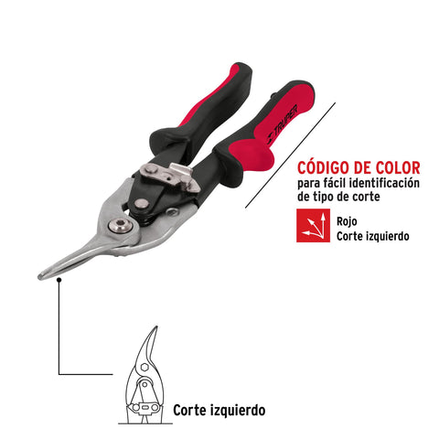Tijera de aviación 10' corte izquierdo, Truper | TAV-I | 18534