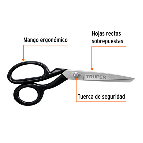 Tijera 8' industrial para sastre, TRUPER | TI-8 | 18550