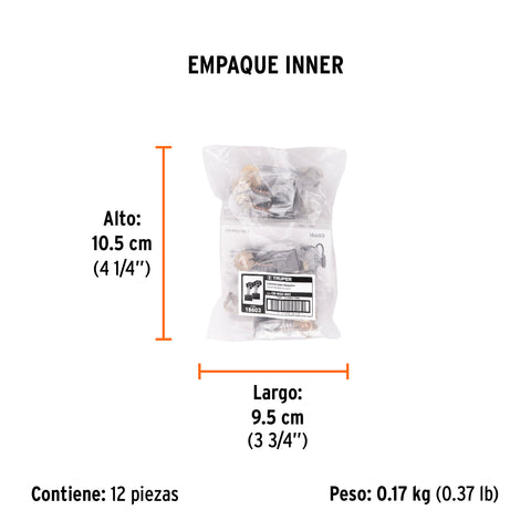 Bolsa con 2 carbones de repuesto para ROU-NX2, TRUPER | CB-ROU-NX2 | 18603