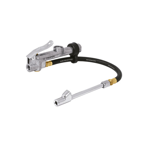 Inflador calibrador, cabeza doble, prof. 1/4' NPT, TRUPER | INFCA | 19028