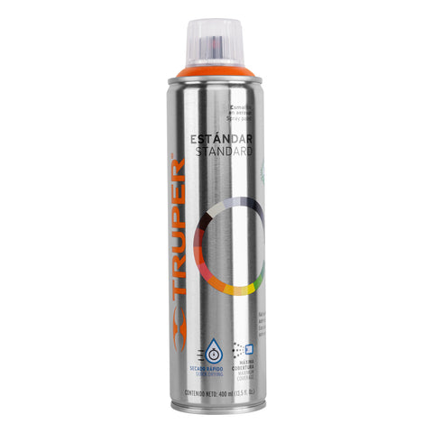 Pintura en aerosol, naranja, bote esbelto, 400 ml | PA-NA | 19037