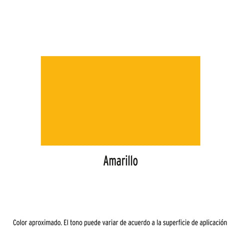 Pintura en aerosol, amarillo, bote esbelto, 400 ml | PA-AM | 19042