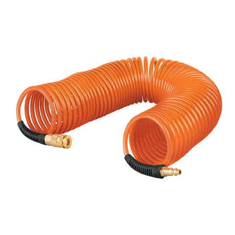 Manguera para compresor, tipo resorte, 15.2 m, TRUPER | MAN-R-15 | 19075