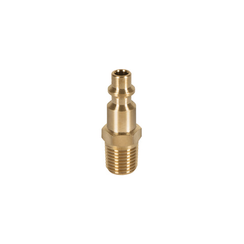 Conector rápido de latón, macho, cuerda 1/4' NPT, TRUPER | CORAL-MA-1/4 | 19083