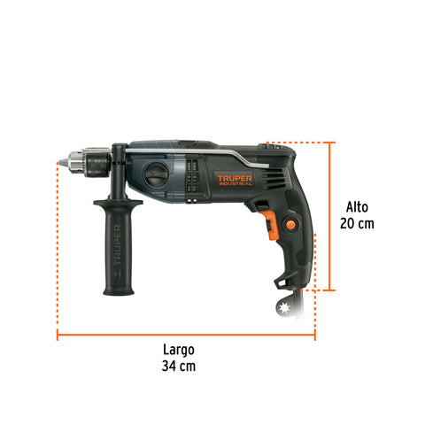Rotomartillo 1/2', 900W, TRUPER INDUSTRIAL | ROTO-1/2N7 | 19324