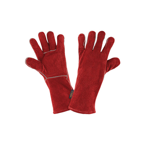 Guantes para soldador, rojos, TRUPER | GU-505 | 19458