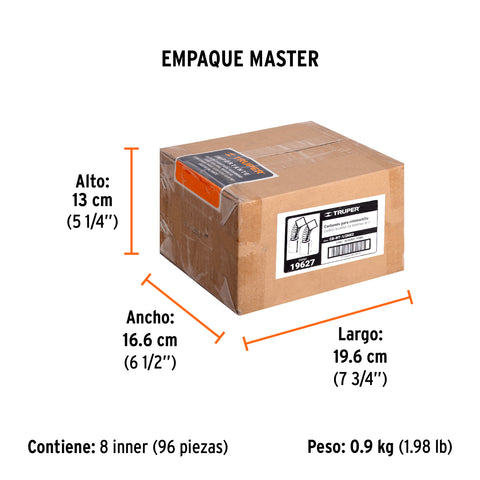 Bolsa con 2 carbones de repuesto para ROTO-1/2NX2, TRUPER | CB-RT-1/2NX2 | 19627